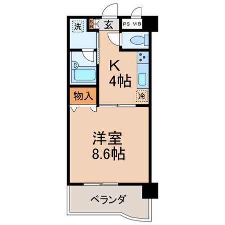 上星川駅 徒歩5分 3階の物件間取画像